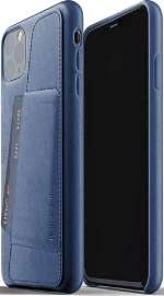 MUJJO Full Leather Wallet Case - Δερμάτινη Θήκη-Πορτοφόλι Apple iPhone 11 Pro Max - Blue (MUJJO-CL-004-BL)