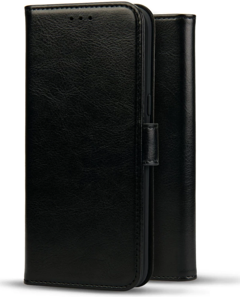 Rosso Element PU Θήκη Πορτοφόλι Samsung Galaxy A04 - Black (8719246376856)