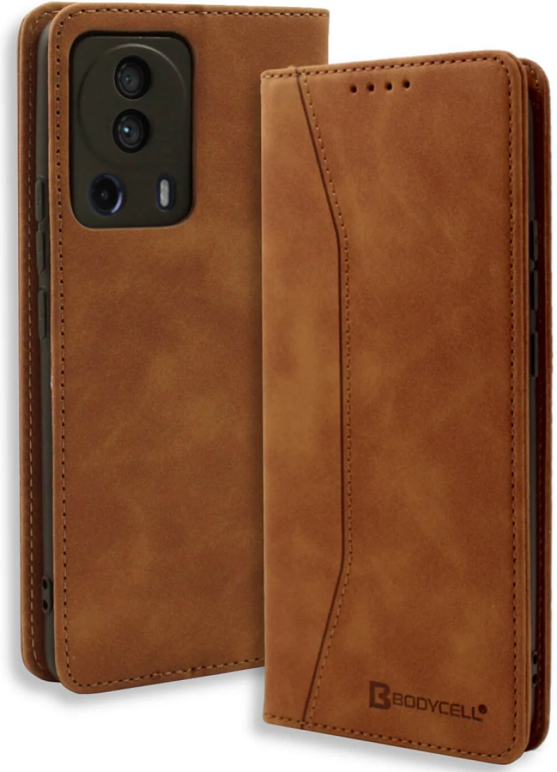 Bodycell Θήκη - Πορτοφόλι Xiaomi 13 Lite - Brown (5206015017704)