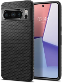 Spigen Θήκη Σιλικόνης Liquid Air - Google Pixel 8 Pro - Matte Black (ACS06311)