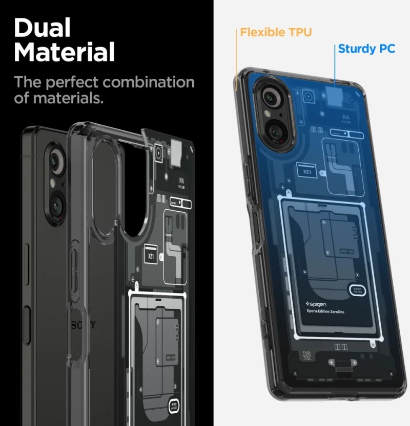 Spigen Ultra Hybrid Θήκη Sony Xperia 5 V - Zero One (ACS06358)