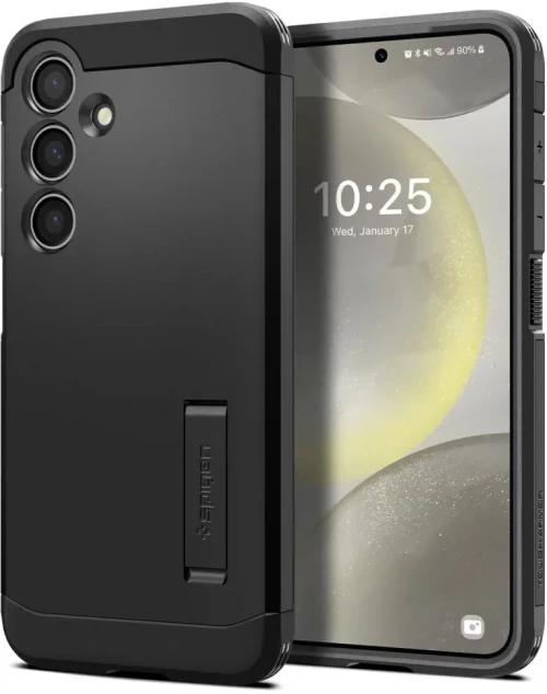 Ανθεκτική Σκληρή Θήκη - Samsung Galaxy S24 - Spigen Tough Armor - Black (ACS07355)