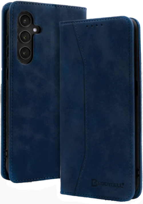 Θήκη Πορτοφόλι - Samsung Galaxy S24 Plus - Bodycell Book Case - Blue (5206015073526)