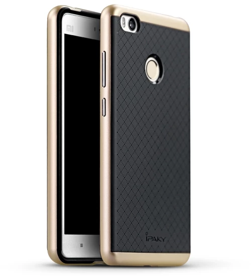 Ipaky Θήκη Hybrid Xiaomi MI4S - Black/Gold (9322)