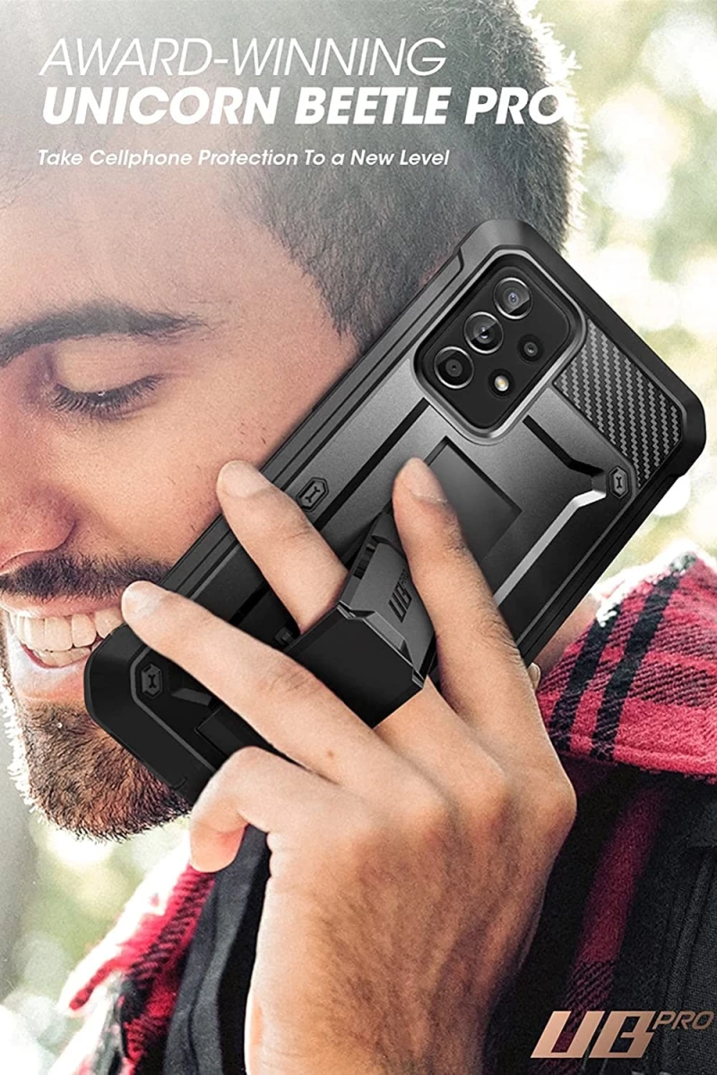 Supcase Ανθεκτική Θήκη Unicorn Beetle Pro - Samsung Galaxy A52 / A52s 5G - Black (843439112933)