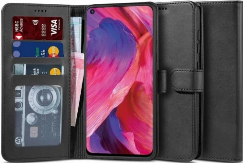 Tech-Protect Wallet - Θήκη Πορτοφόλι Oppo Reno5 Lite / Oppo A94 4G - Black (9589046919428)