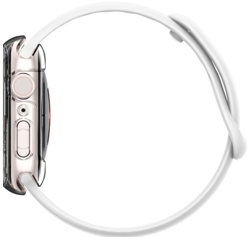 Spigen Θήκη Ultra Hybrid Apple Watch 9 / 8 / 7 (41mm) - Crystal Clear (ACS04613)