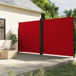 Σκίαστρο Πλαϊνό Συρόμενο Κόκκινο 220 x 600 εκ. Κόκκινο 4004672