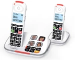 Ασύρματο Τηλέφωνο Swiss Voice XTRA 2355 DUO Λευκό S5615856