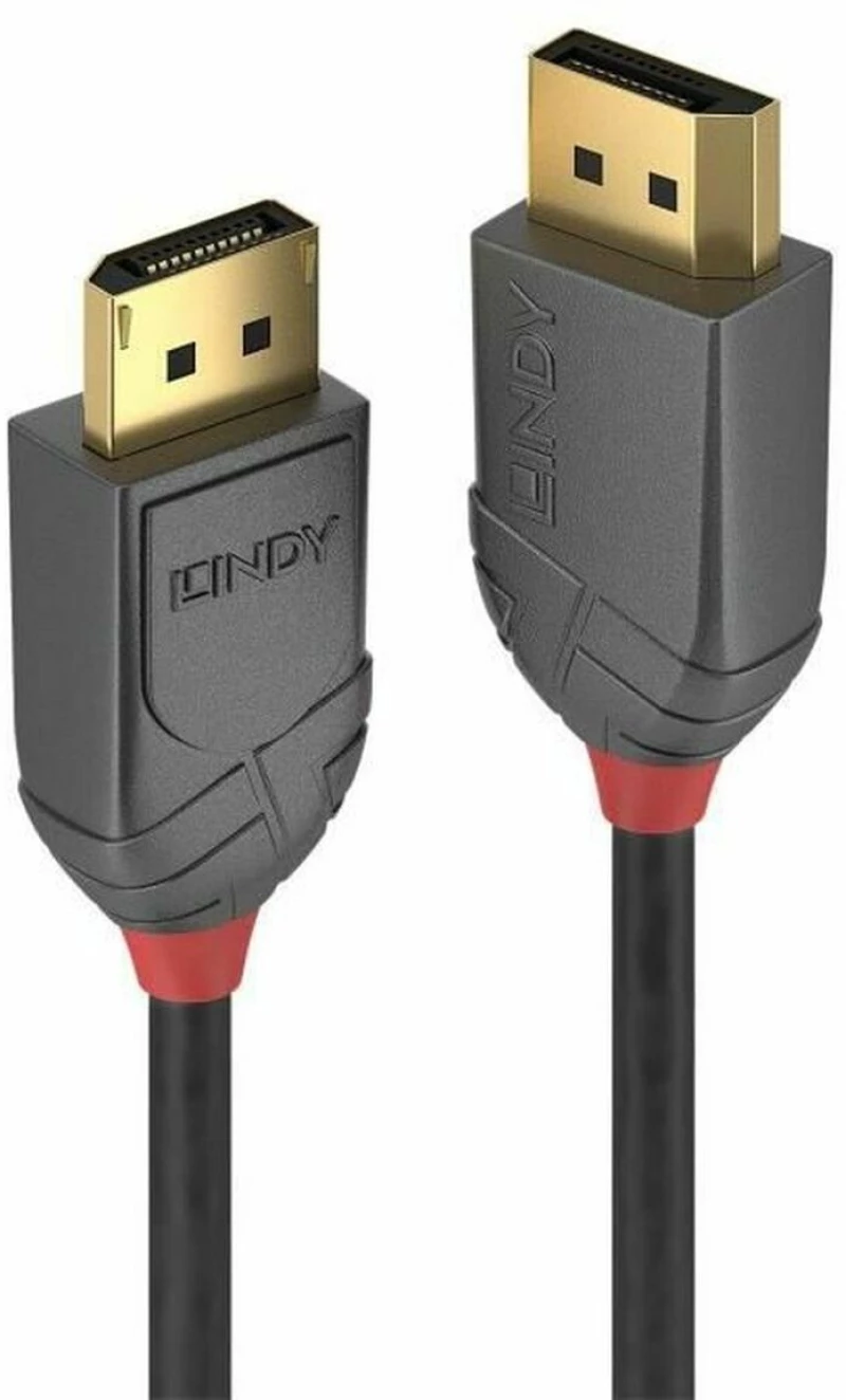 Καλώδιο DisplayPort LINDY 36484 Μαύρο Μαύρο/Γκρι 5 m S7715384