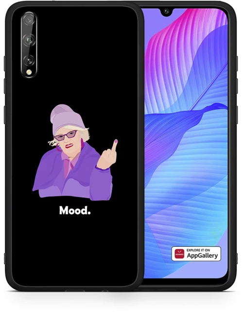 Grandma Mood Black - Huawei P Smart S case