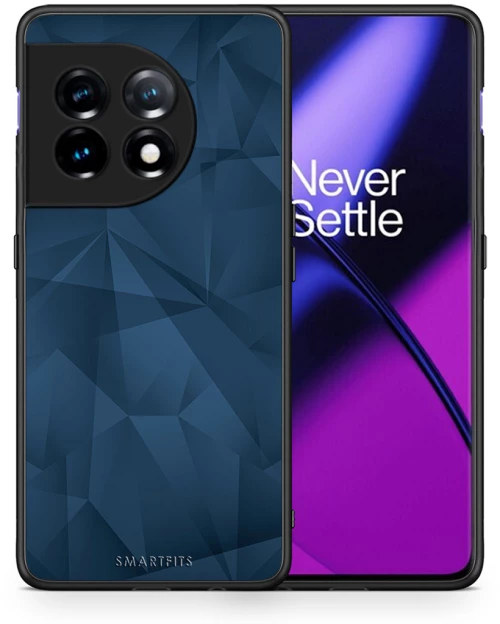 Geometric Blue Abstract - OnePlus 11R / ACE 2 5G case