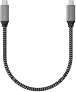 Satechi USB-4 40Gbps - Καλώδιο Φόρτισης και Μεταφοράς Δεδομένων - Type-C σε Type-C - 100W - 25cm (ST-U4C25M)