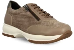 Γυναικεία Δερμάτινα Sneaker Parex Nude