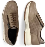Γυναικεία Δερμάτινα Sneaker Parex Nude