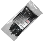Adeleq Δεματικά Καλωδίων Νάυλον 100Τμχ. 200x4.8mm Μαύρα 19-200481