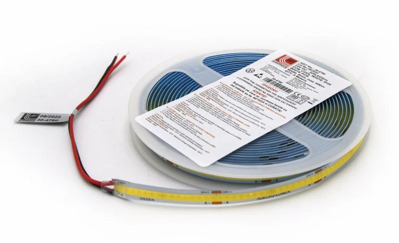 Adeleq Ταινία COB LED 5m 24VDC 8W Και 320LED Ανά Μέτρο IP20 Λευκό 30-4781