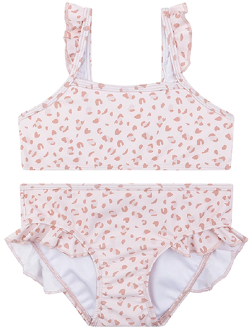 Swim Essentials Μπικίνι Μαγιό 4-6 Ετών 110/116 Οld Pink Leopard SWE-2020SE535