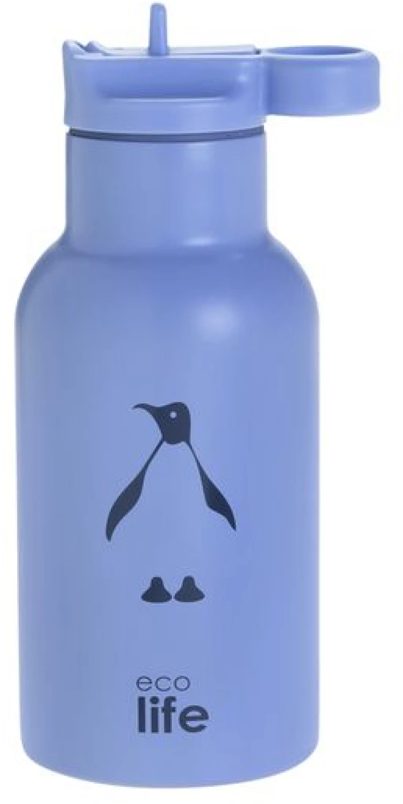 Ecolife Θερμός Παιδικός Kids Thermos Animals 350ml Penguin 33-BO-2013