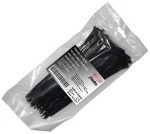Adeleq Δεματικά Καλωδίων Νάυλον 100Τμχ. 200x3.6mm Μαύρα 19-200361