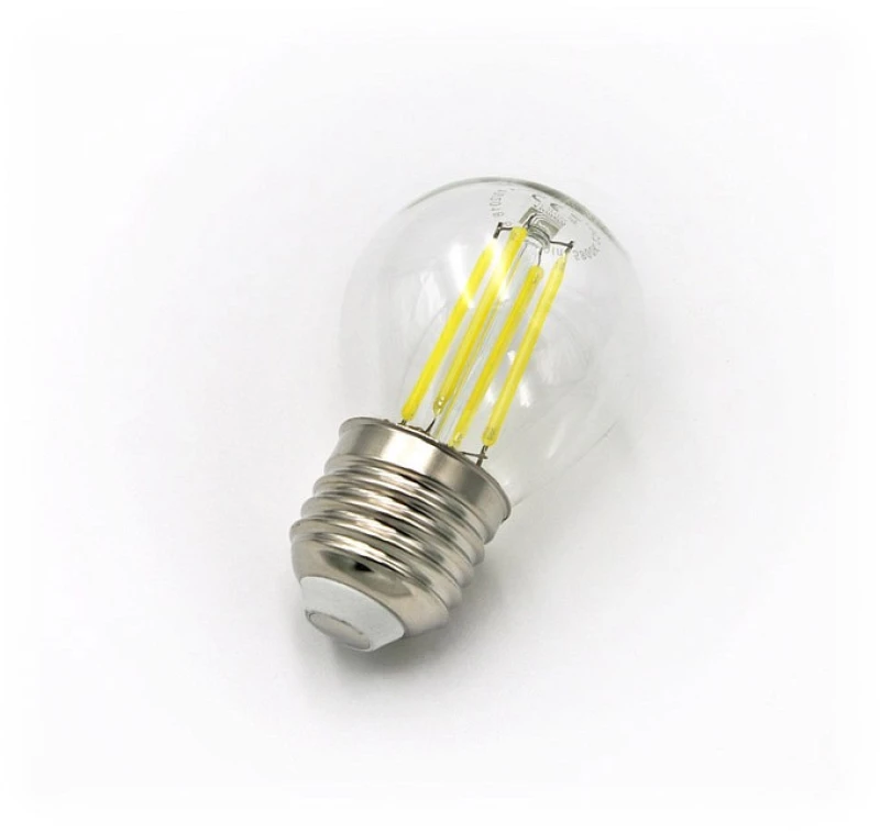 Adeleq Led Λάμπα Cog Σφαιρικό Διάφανο Ε27 7W 230V Θερμό 13-2711700