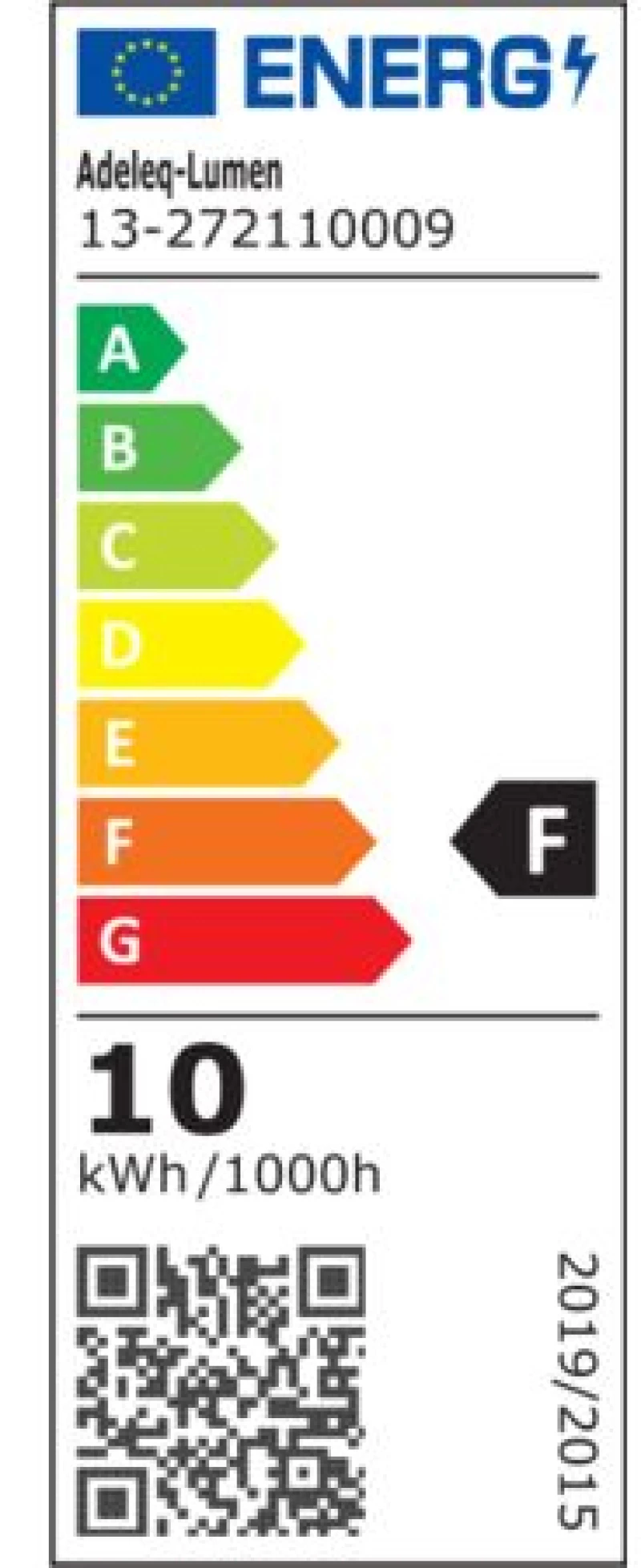 Adeleq Λάμπα Led Cog Αχλάδι Διάφανο Ε27 10W Ντιμαριζόμενο 2800k Θερμό 13-272110009