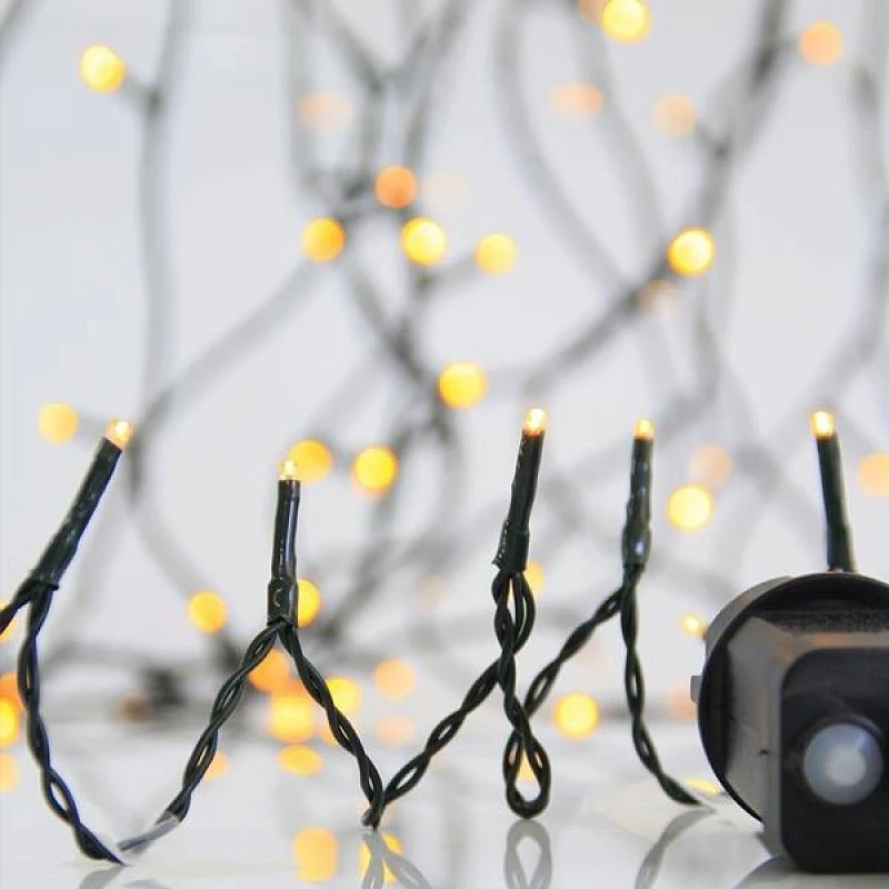 Magic Christmas Σειρά 900 LED Θερμό Λευκό 44.95m Πράσινο Καλώδιο ΙΡ44 Με 8 Προγράμματα 600-11596