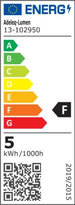Adeleq Λάμπα LED GU10 5W 230V 105 Μοίρες 6200Κ Ψυχρό 13-102950