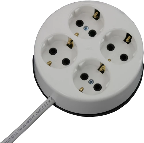 ΤΕΤΡΑΠΡΙΖΟ ΣΤΡΟΓΓΥΛΟ 3Χ1mm² 1,5μ