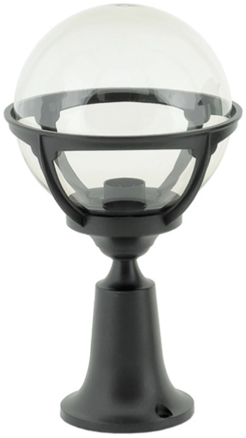 ΚΟΛΟΝΑTO ΑΛΟΥΜ 8195 3720 37CM ΜΑΥΡΟ  ΜΕ ΜΠΑΛΑ Φ20
