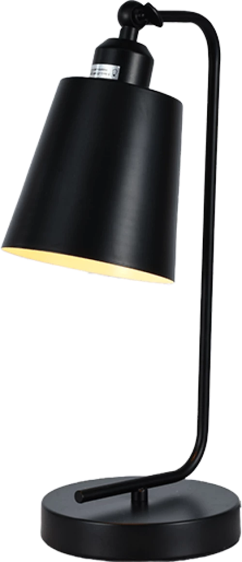 DEREK TABLE LAMP 1XE27 BLACK
