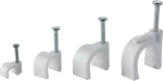 CABLE FIXING CLIPS 10mm 100pcs.