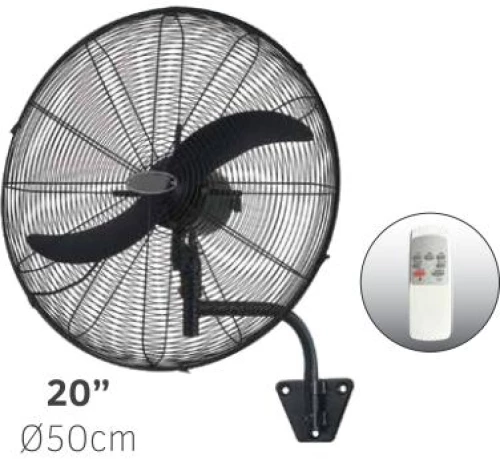 ΑΝΕΜ/ΡΑΣ ΕΠ/ΧΟΣ ΒΙΟΜ. 20" ΜΑΥΡΟ&ΤΗΛ/ΡΙΟ