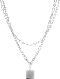 Αλυσίδα λαιμού MN4324-63 - Ασημί Bag to Bag