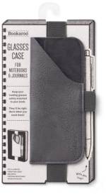 Θήκη Γυαλιών και Στυλό για Βιβλίο If Bookaroo Case - Charcoal 41233