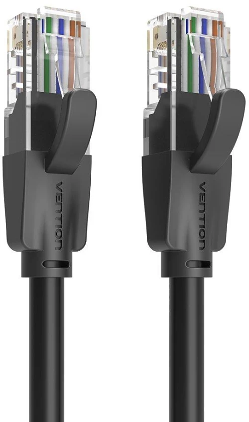 Vention Cat.6 utp Patch Ethernet Cable 1m Black (Ibebf) (Venibebf)