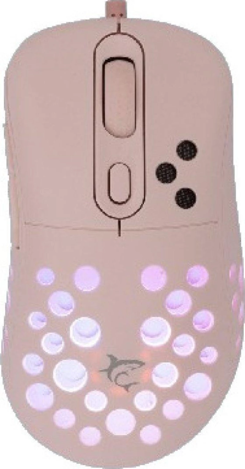 White Shark GM-5013 RGB Gaming Ποντίκι 12800 DPI Azrael Pink
