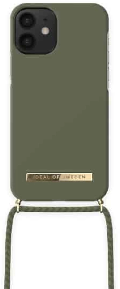 IDEAL OF SWEDEN® Θήκη Λαιμού Ordinary  iPhone 12 Mini Cool Khaki - (IDONCAW21-12054-324)