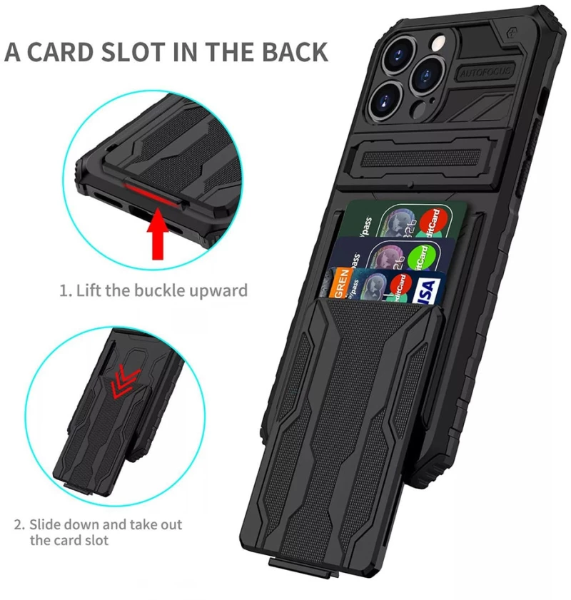 Tel Protect® Θήκη Compo Case Samsung Galaxy A52 4G/5G Μαύρο