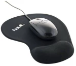 Havit HV-MP802BK Mouse Pad 190mm με Στήριγμα καρπού Μαύρο