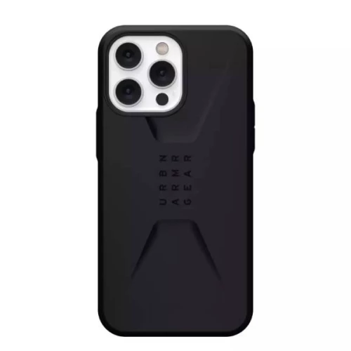 UAG® Civilian Series Back Cover Θήκη Σιλικόνης Ανθεκτική iPhone 14 Pro Max Μαύρο