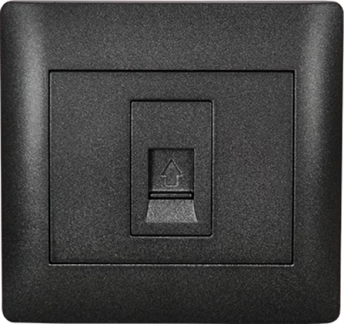 RHYME PHONE SOCKET GRAPHITE METALLIC