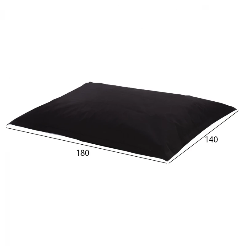 ΠΟΥΦ ANSHU FB95808.04 ΜΑΥΡΟ ΜΕ UV PROTECTION 140x180 εκ.