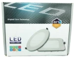 LED φωτιστικό οροφής 16W 220V - LED PANEL LIGHT SQUARE  WARM WHITE 15337