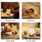 Επιτραπέζιο Φωτιστικό Αστέρι με USB 700K-6500K - USB Highlight three gear lamp Model:8207 002461