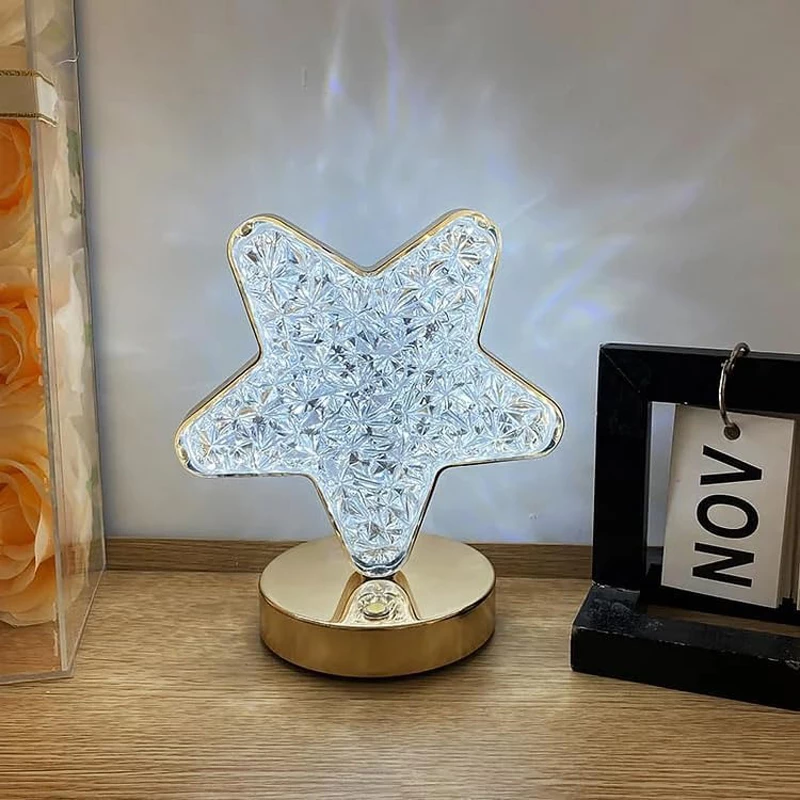 Επιτραπέζιο Φωτιστικό Αστέρι με USB 700K-6500K - USB Highlight three gear lamp Model:8207 002461