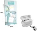 Treqa BT-200Pro Earbud Bluetooth Handsfree Ασύρματα Ακουστικά με Θήκη Φόρτισης - Wireless headset 017076