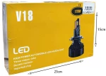 LED Λάμπα αυτοκινήτου H4 Hi/Low 120W V18 - LED headlight 024001