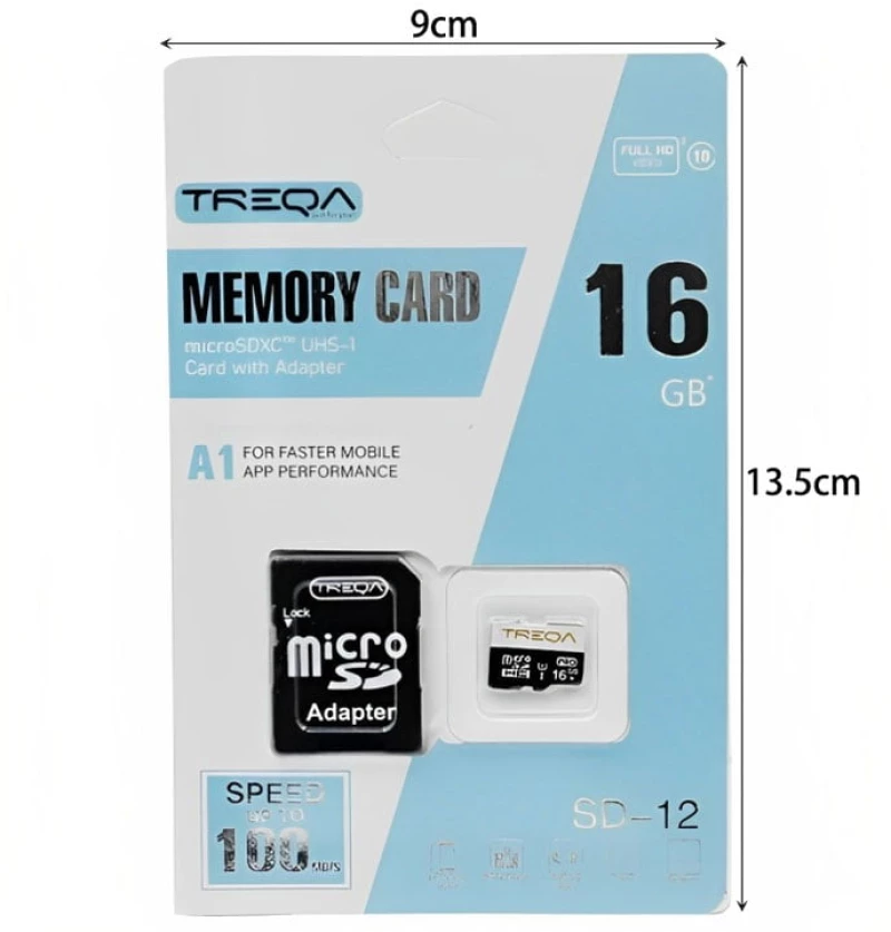 Treqa κάρτα μνήμης 16gb SD-12 - Treqa memory card 16gb SD-12 017003