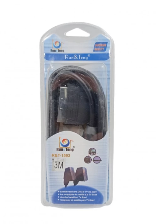 ΚΑΛΩΔΙΟ TV SCART 3m TY-1593